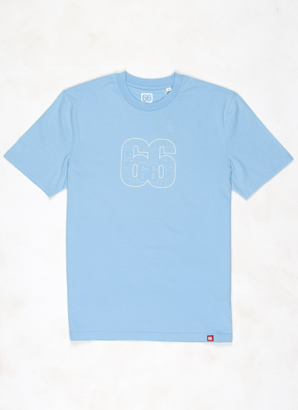 Multi 66s - Sky Blue T-shirt - AceTee by 66 Clothing