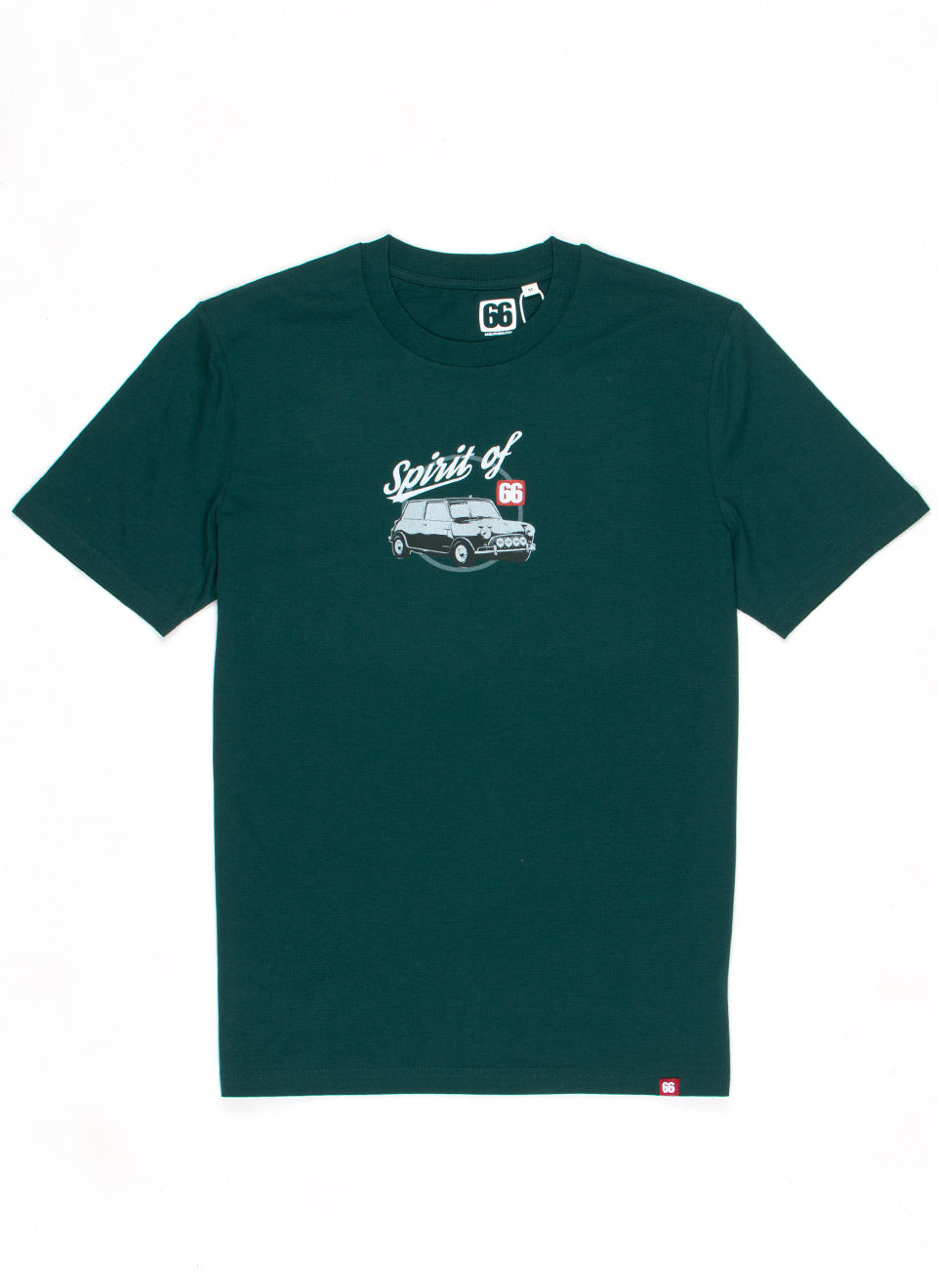 Spirit of 66 Mini - Racing Green T-shirt - AceTee by 66 Clothing