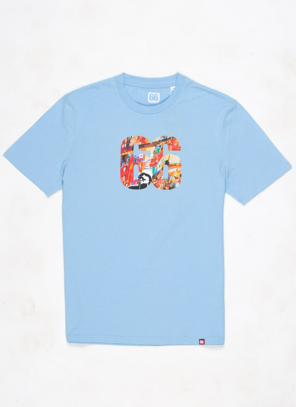 Oasis Tour 2025 Inspired - Sky Blue T-shirt - AceTee by 66 Clothing