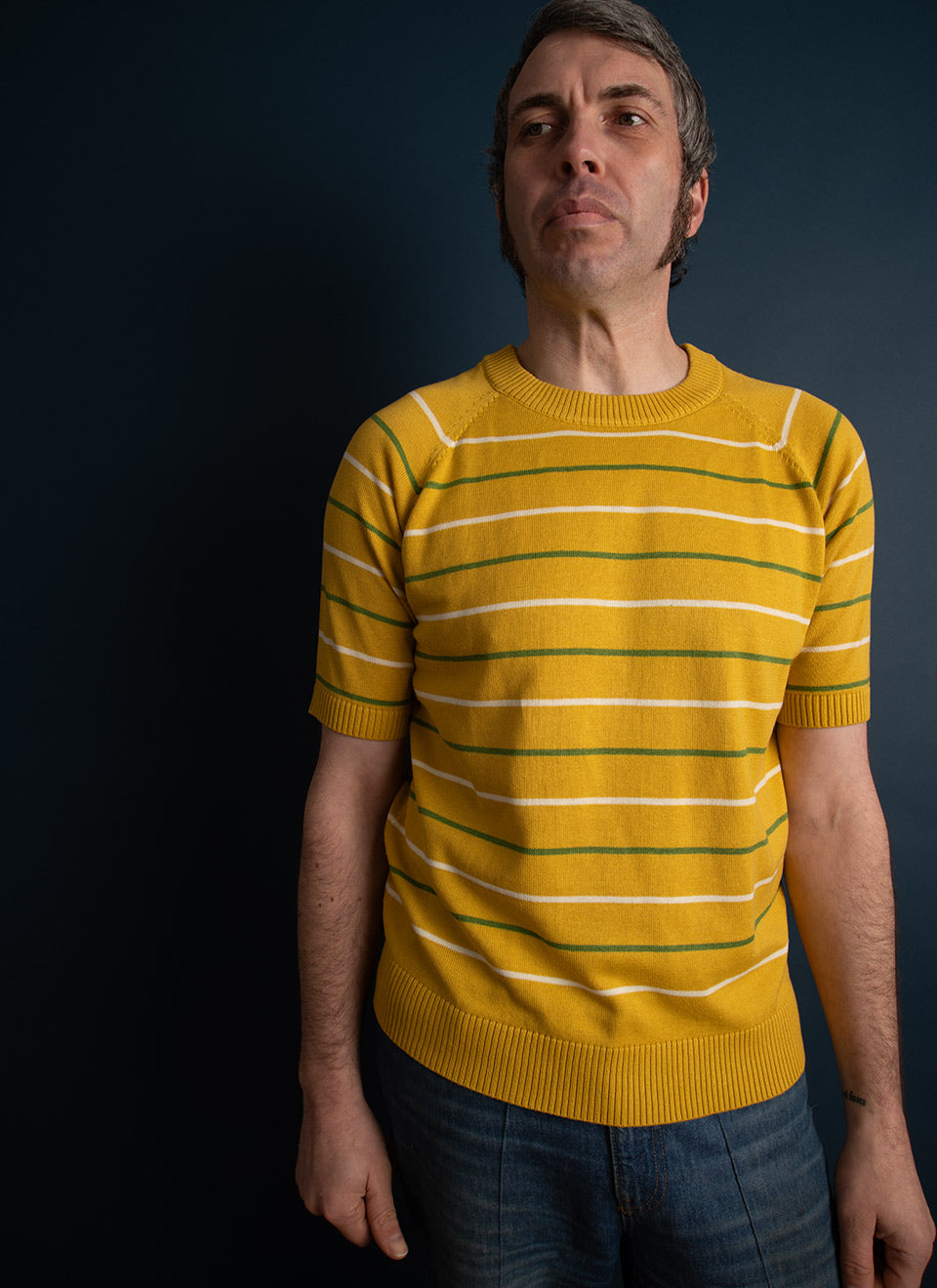 The ‘Sureshot’ by 66 Clothing – Striped Knit Top Inspired By Beastie Boys Video