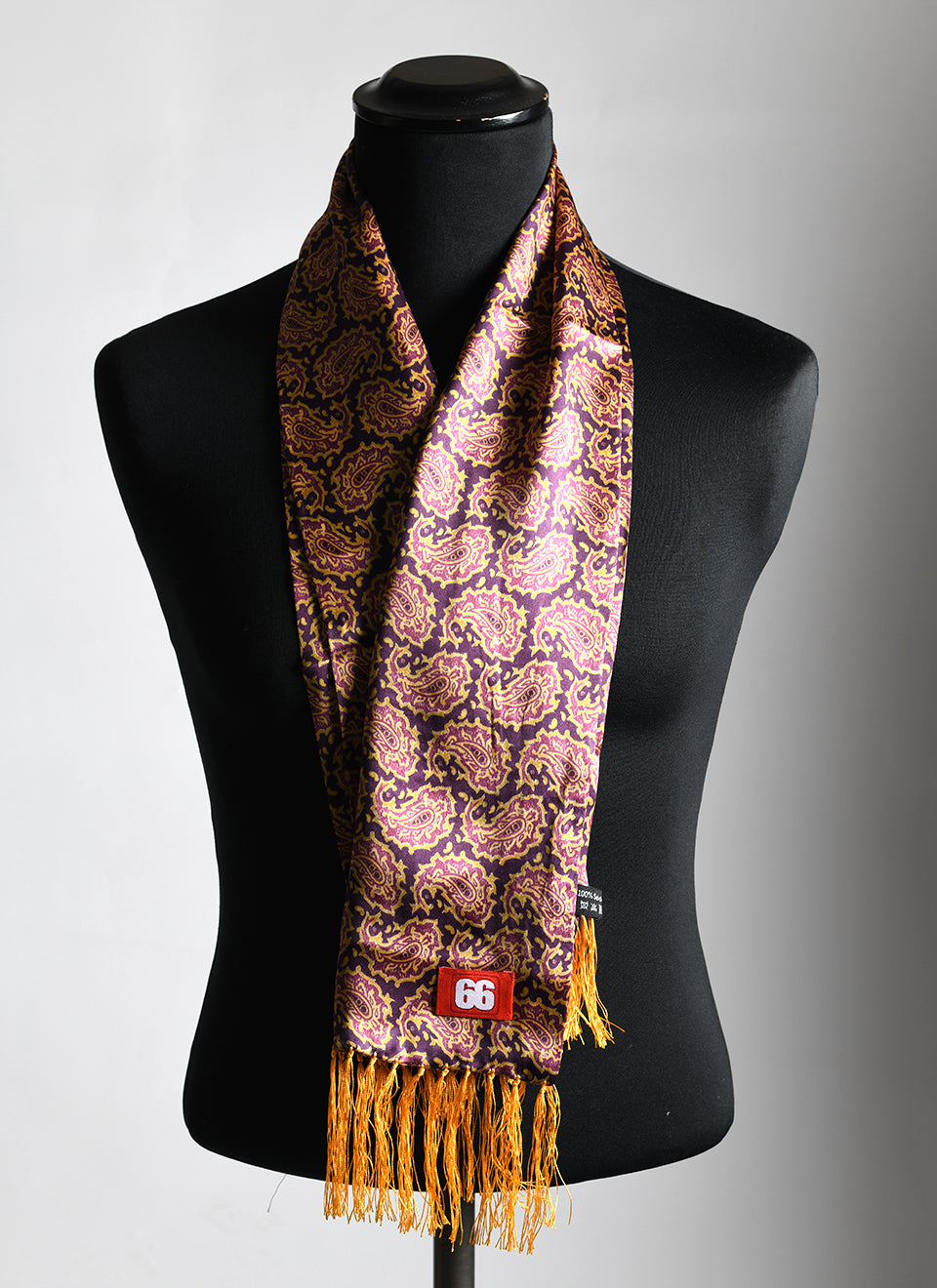 Paisley Silk Scarf by 66 Clothing - Inspired By Paul Weller The Jam Going Undergound Video