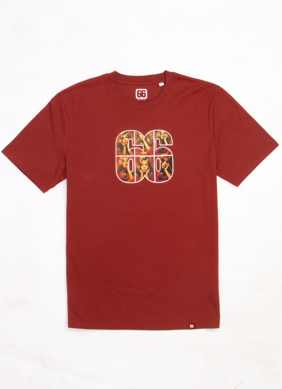 66 Clothing London Life 66 AceTee - Earthy Red T-shirt