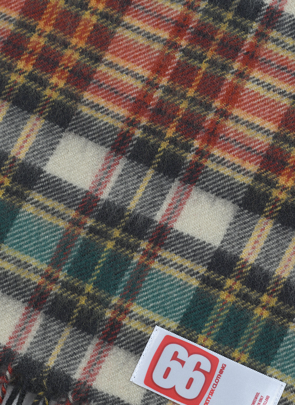 The '5 O'Clock Hero' Scarf - Paul Weller The Jam Style Council - 100% Scottish Lambswool - Made In Scotland