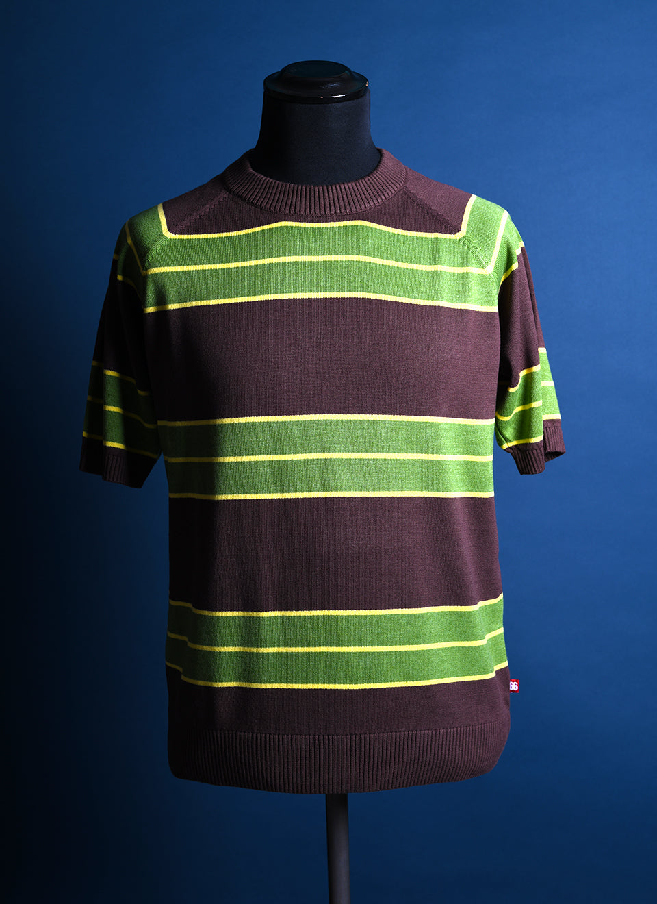 The 'Teen Spirit' by 66 Clothing - Striped Knit Top Inspired By Kurt Cobain in Nirvana "Smells Like Teen Spirit" Video