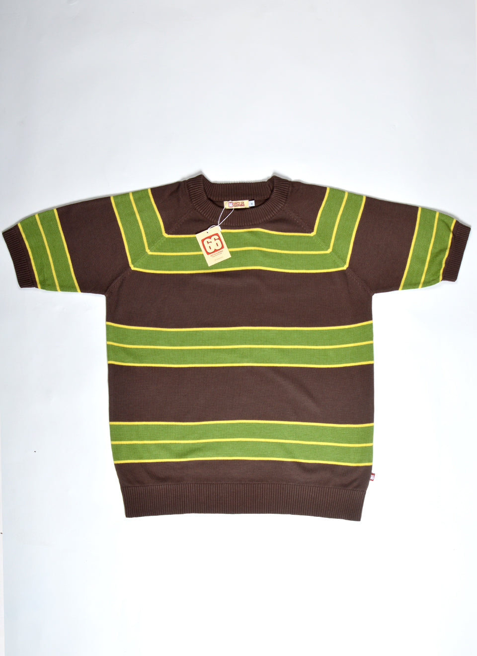 The 'Teen Spirit' by 66 Clothing - Striped Knit Top Inspired By Kurt Cobain in Nirvana "Smells Like Teen Spirit" Video
