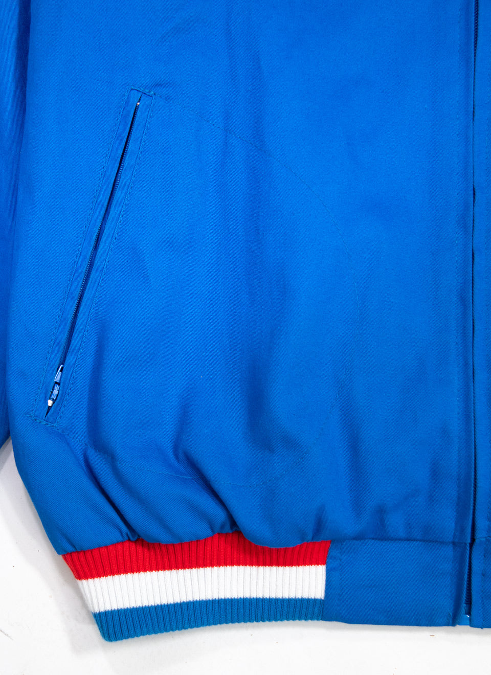 66 Clothing The Alf - 1966 World Cup Final Alf Ramsey Inspired - Mid Blue Training Monkey Jacket