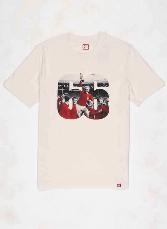 World Cup 66 Winners - Cream T-shirt - AceTee by 66 Clothing