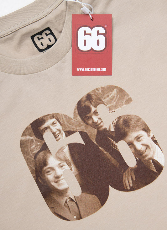 Small Faces 66 - Coffee T-shirt - AceTee by 66 Clothing