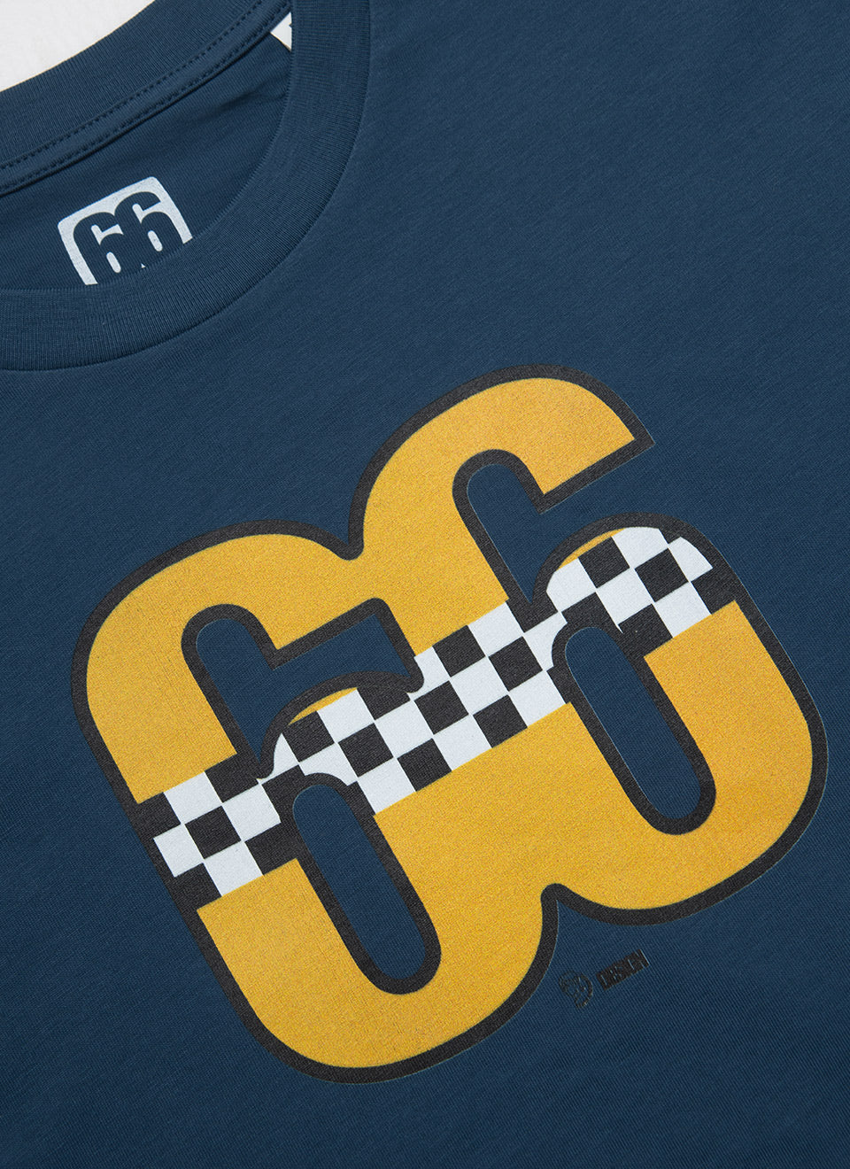 66 Clothing Yellow Taxi Designed By Terry Rawlings AceTee - Petrol Blue T-shirt