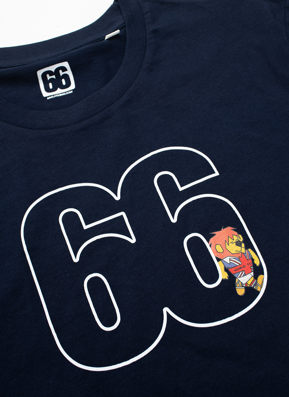 66 Clothing World Cup Willie Inspired 66 AceTee - Navy T-shirt