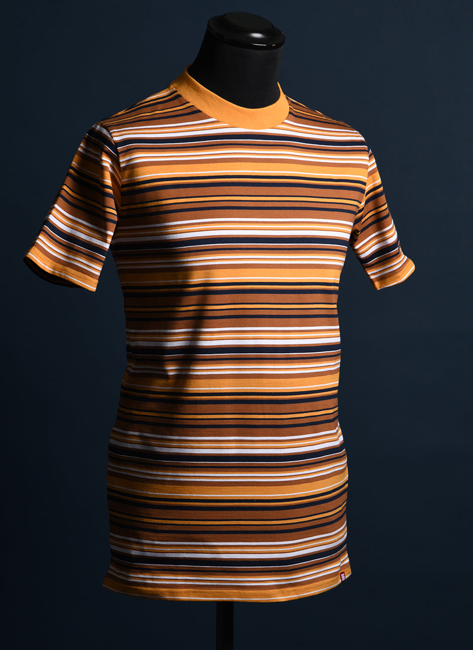 The 'Surfs Up' by 66 Clothing - Multi Stripe 60s Surf Inspired T-Shirt