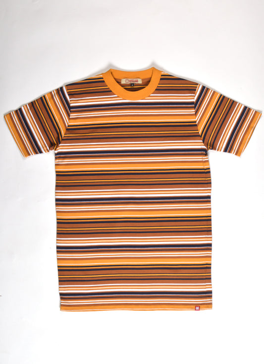 The 'Surfs Up' by 66 Clothing - Multi Stripe 60s Surf Inspired T-Shirt