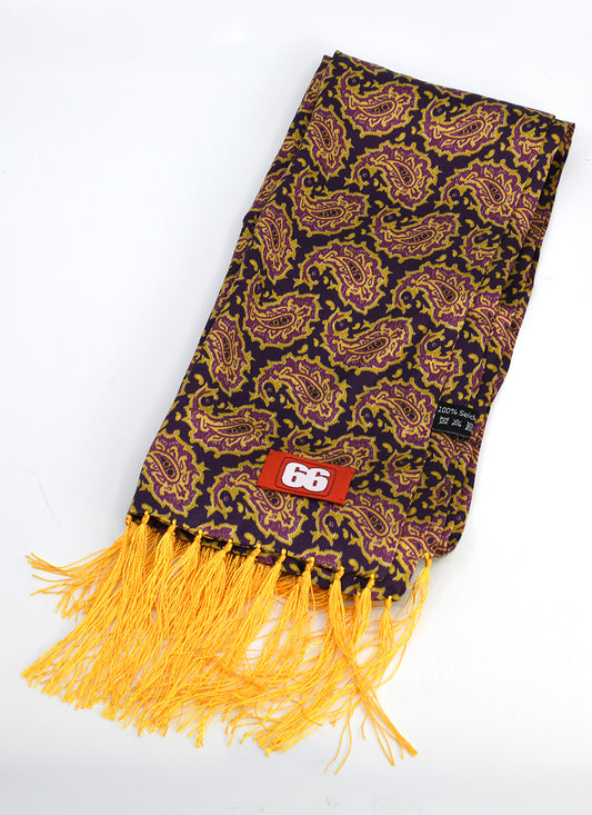 Paisley Silk Scarf by 66 Clothing - Inspired By Paul Weller The Jam Going Undergound Video