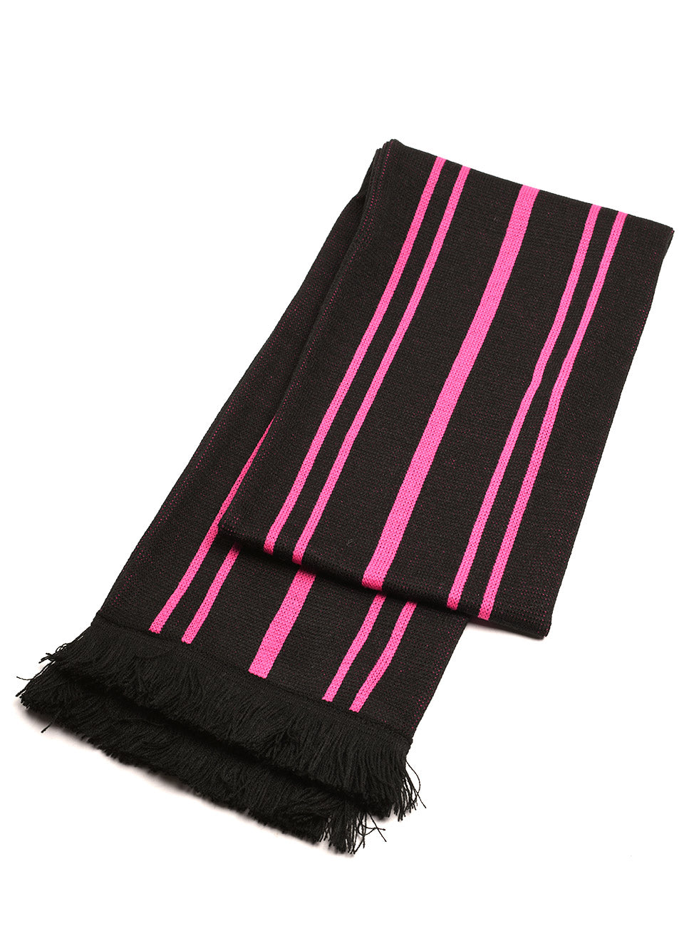 When You're Young Scarf - Black Pink Stripe - Paul Weller Jam Inspired