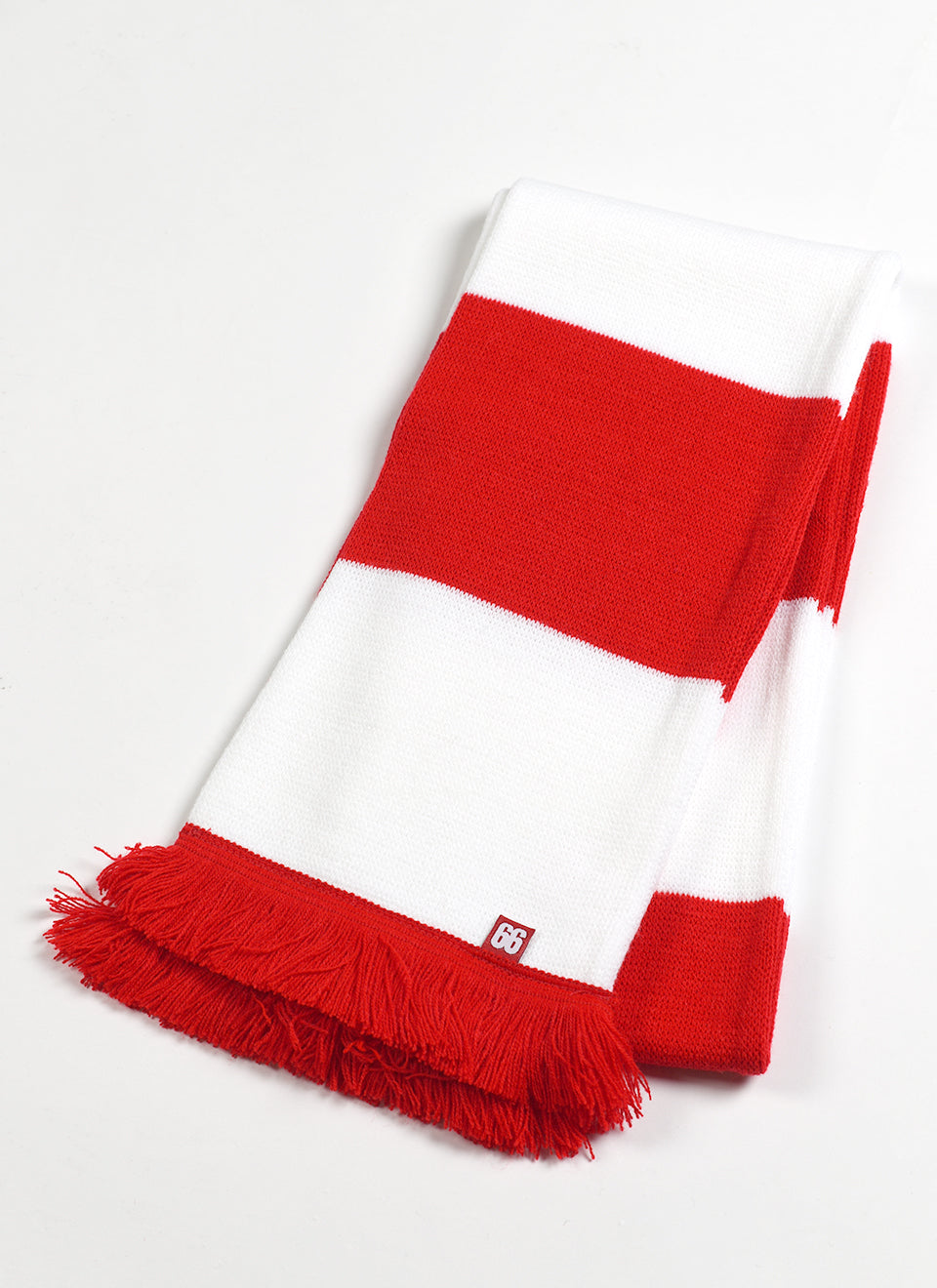 The 'Help' Scarf - Red White - Beatles Inspired