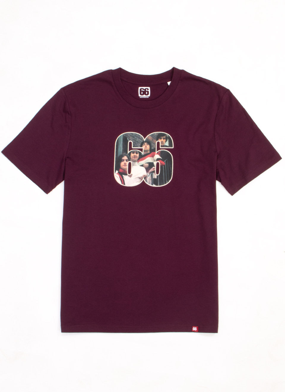 66 Clothing The Kinks 66 AceTee - Deep Plum T-shirt