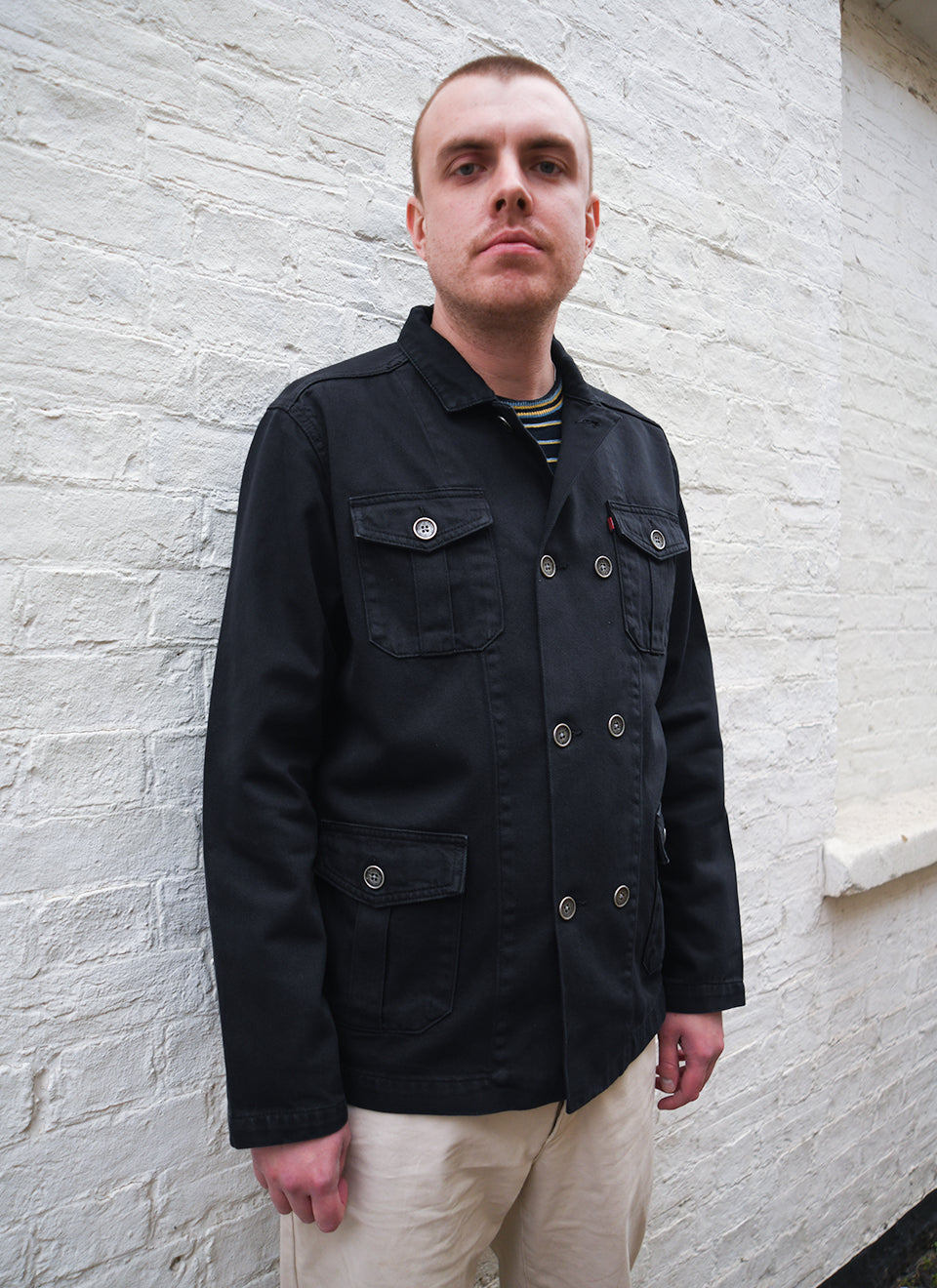 The 'Marr' Jacket In Black - Military Utility Inspired by 66 Clothing