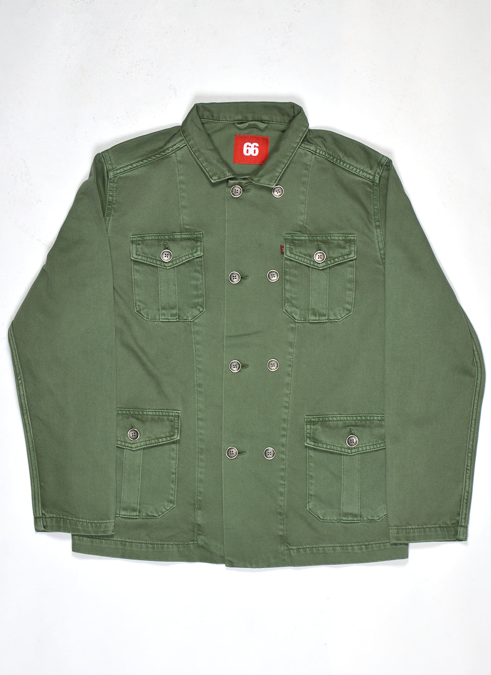 The 'Marr' Jacket In Olive - Military Utility Inspired by 66 Clothing