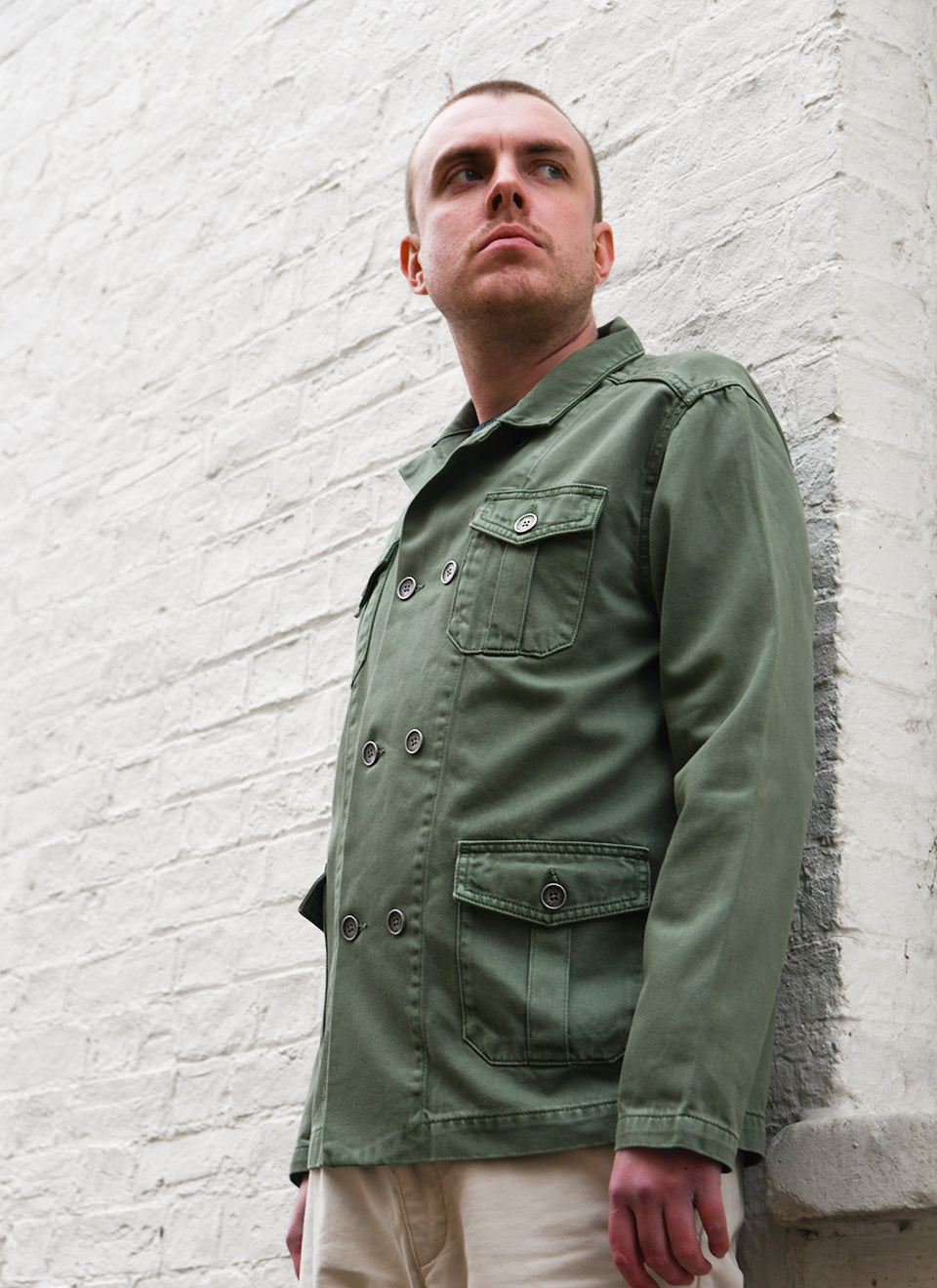 The 'Marr' Jacket In Olive - Military Utility Inspired by 66 Clothing