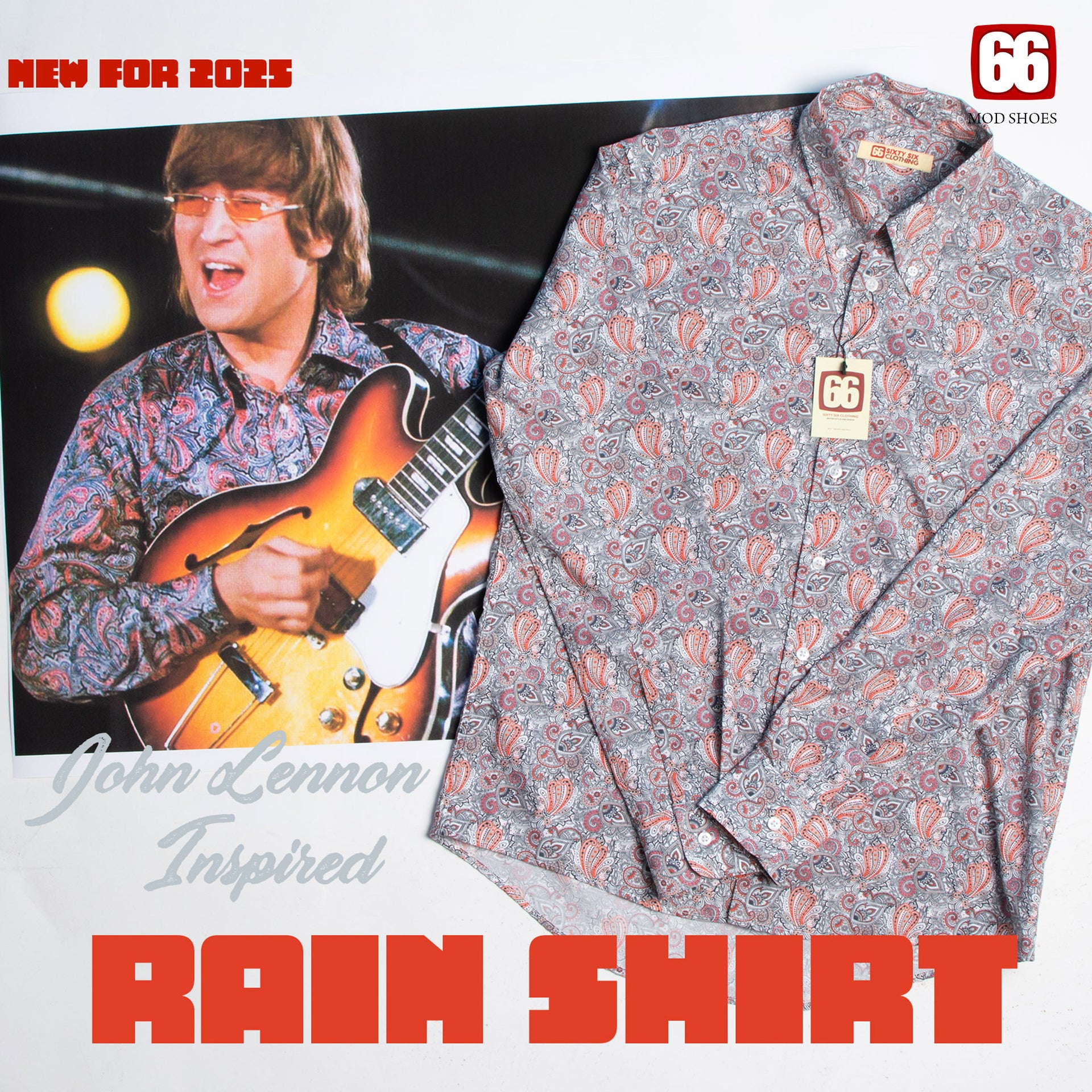 john lennon men's dress shirts John Lennon Men's Blue Button Down Dress Shirt Long Sleeve XL