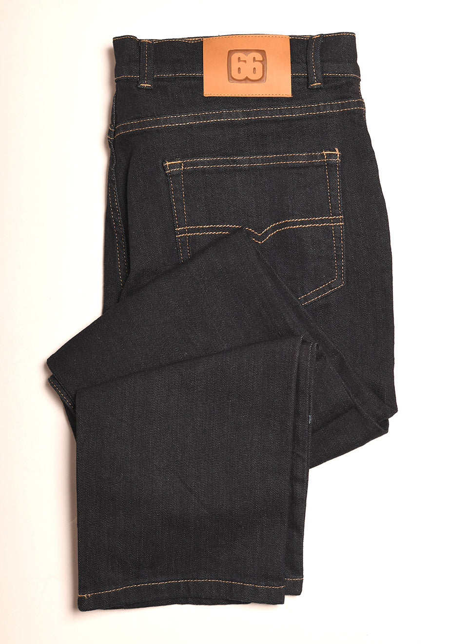 JJ24 Indigo Dark Denim Jeans - by 66 Clothing