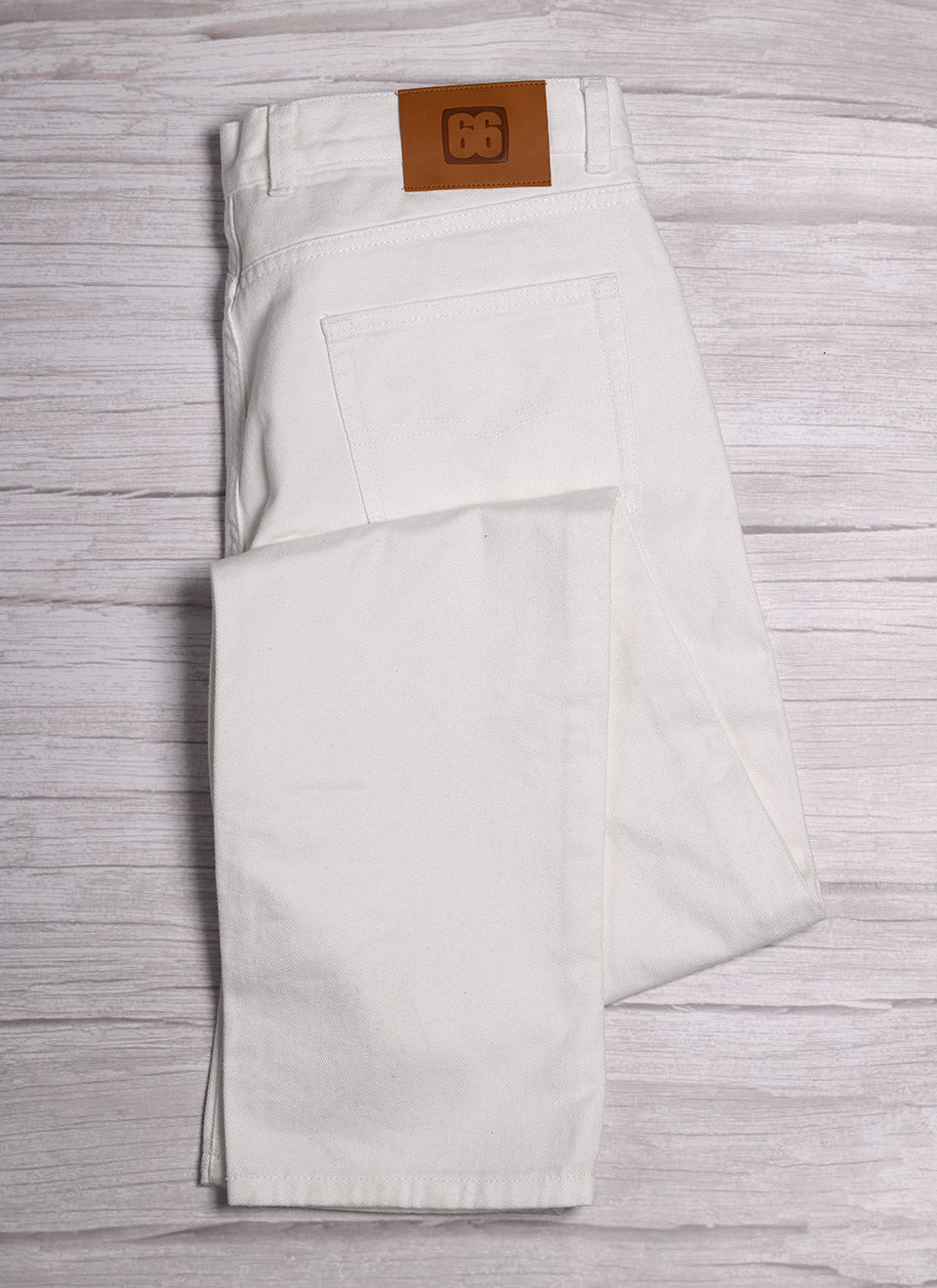 JJ24 White Jeans By 66 Clothing