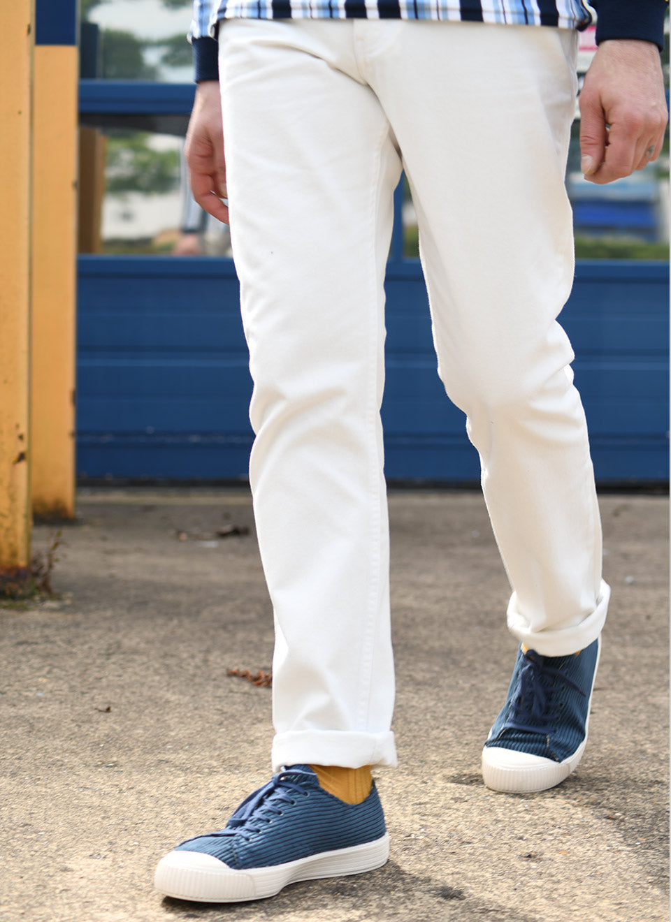 JJ24 White Jeans By 66 Clothing