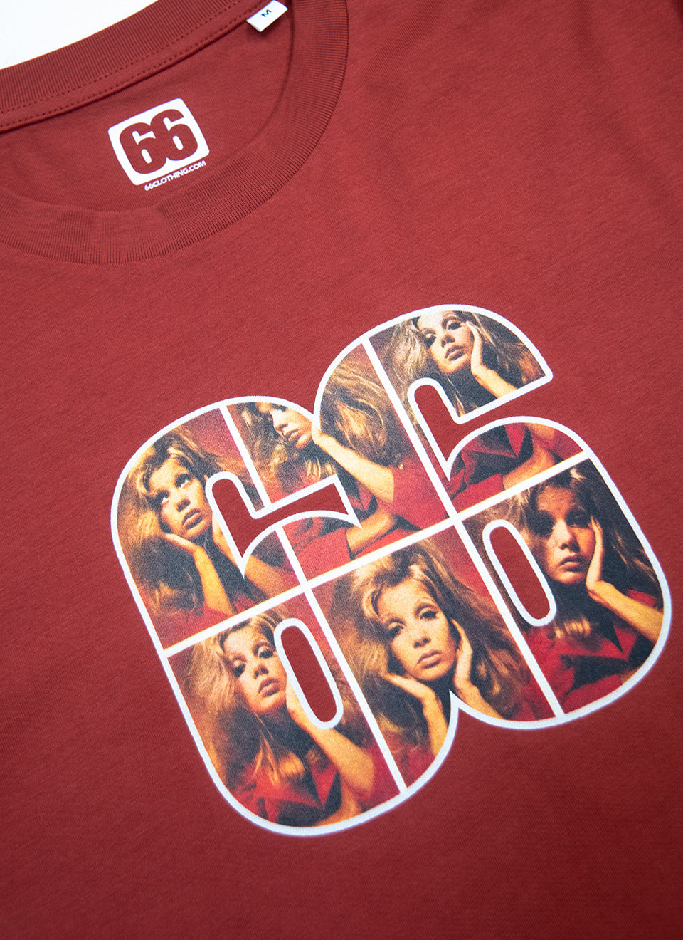 66 Clothing London Life 66 AceTee - Earthy Red T-shirt