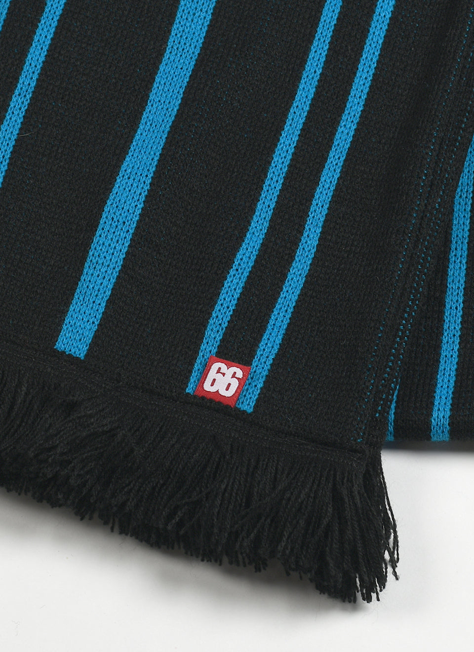 When You’re Young Scarf – Black Blue Stripe – Paul Weller Jam Inspired