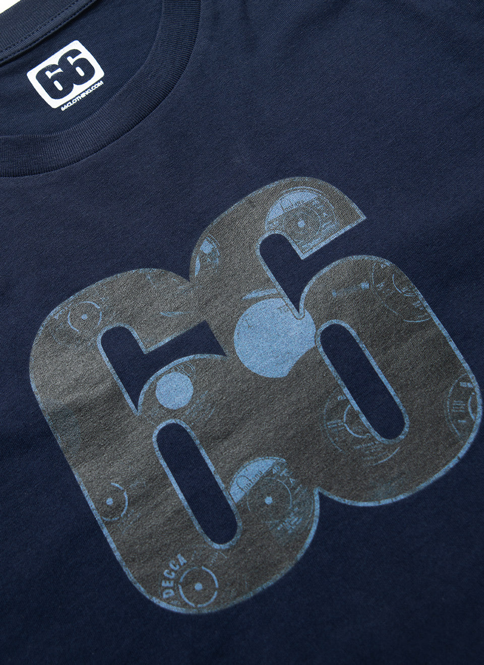 66 Clothing No1s from 1966 AceTee - Navy T-shirt