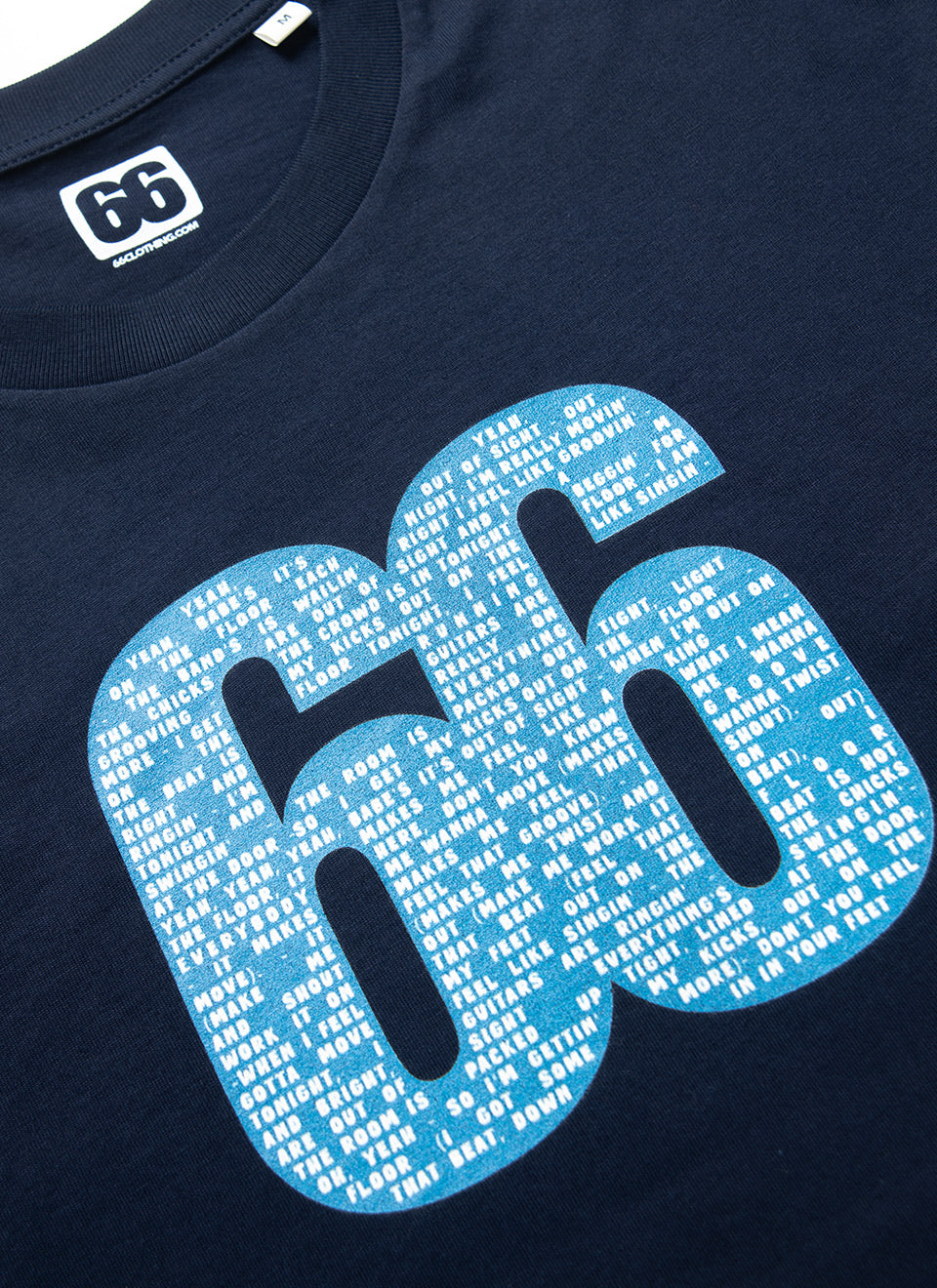 66 Clothing Out On The Floor AceTee - Navy T-shirt   Inspired by Dobie Gray Northern Soul Classic