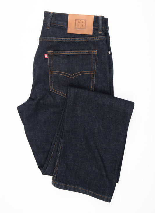 JJ26S Indigo Selvedge Denim Jeans - by 66 Clothing