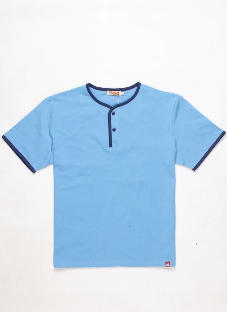 The 'Portland' by 66 Clothing Sky Blue & Navy - John Lennon Beatles Inspired