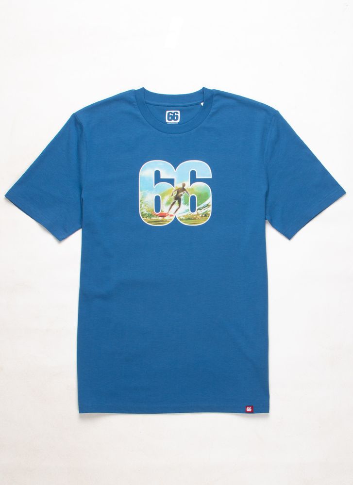 66 Clothing Beach Boys Inspired 66 AceTee - Blue T-shirt