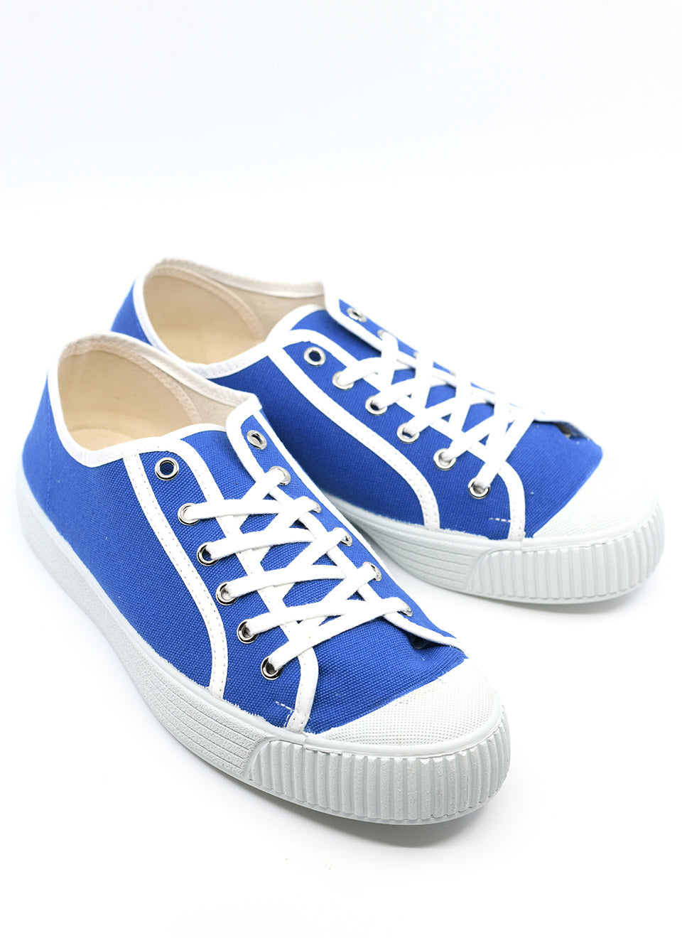 The Woody Shoe - Ocean Blue - Early 60s Canvas Style