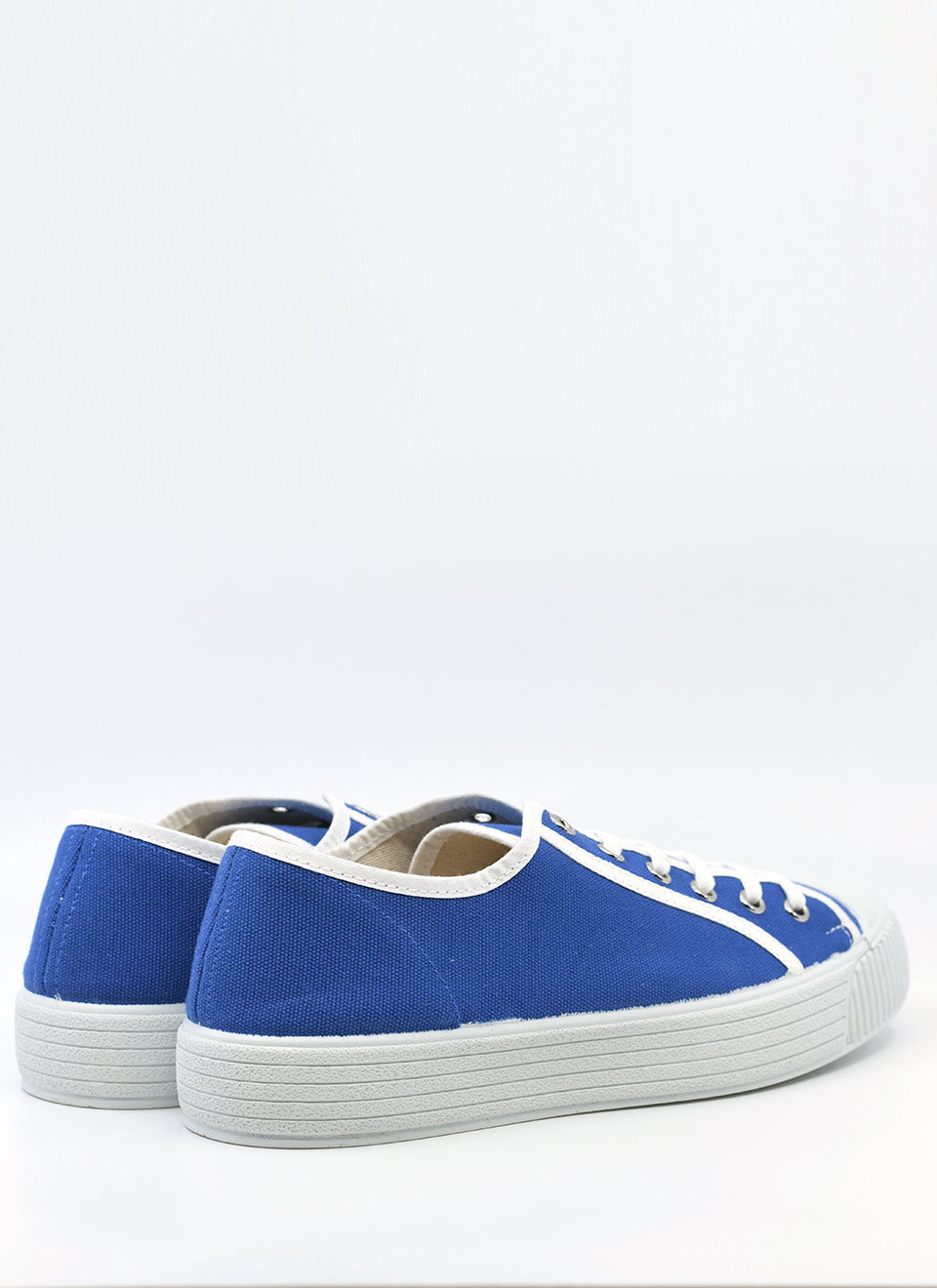 The Woody Shoe - Ocean Blue - Early 60s Canvas Style