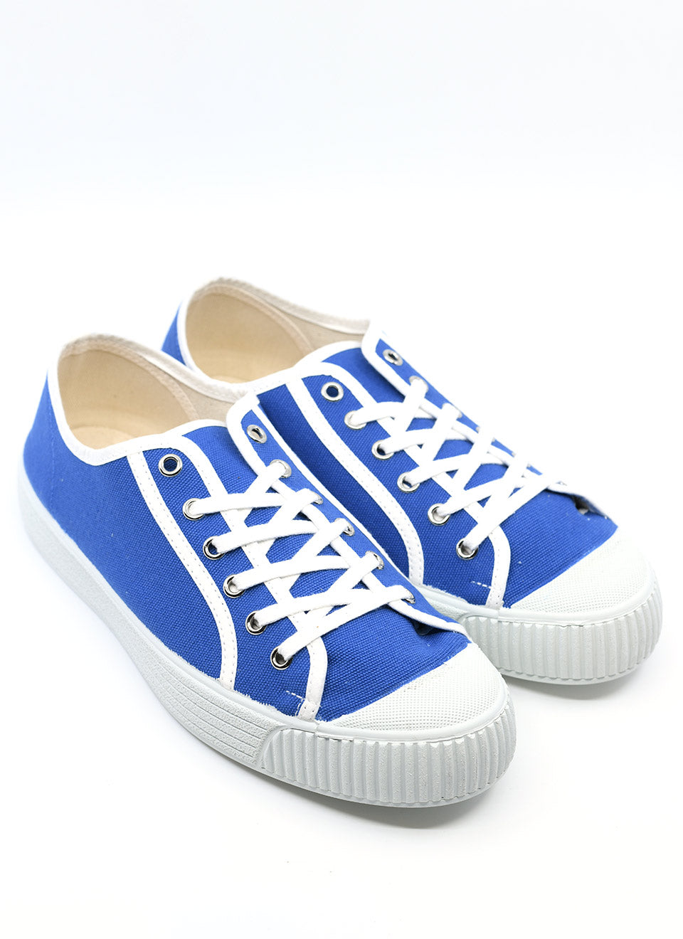 The Woody Shoe - Ocean Blue - Early 60s Canvas Style